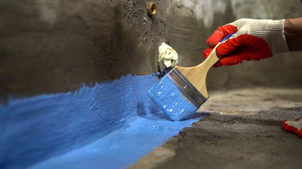 Commercial Waterproofing project at a Elwood, KS business property by SJ Waterproofing Pros